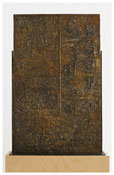 <i>Fragment of a Letter</i> (recto)
2009
Bronze
38 5/8 x 24 3/8 x 1/2 inches; 98 x 62 x 1 cm