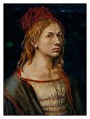 <i>Portrait of the Artist holding a Thistle, Dürer</i>
2011
Archival pigment print
20 x 15 inches; 51 x 38 cm