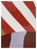 <i>Anxiety and the Horse.  The Hill</i>
2011
Enamel on aluminum
60 x 44 inches; 152 x 112 cm