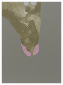 <i>Anxiety and the Horse.  The Horse</i>
2011
Enamel on aluminum
60 x 44 inches; 152 x 112 cm