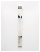 <i>Chinese Landscape 2</i>   
2011   
Oil and graphite on marble      
35 1/2 x 3 5/8 inches; 90 x 9 cm