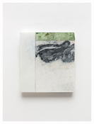 <i>Swirl</i>
2011   
Oil and graphite on marble      
10 5/8 x 9 3/4 inches; 27 x 25 cm