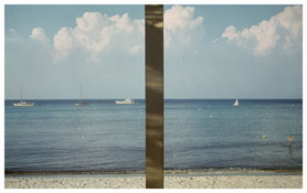<i>Ile Rousse</i>  
1976   
From the series <i>Kodachrome</i>   
Vintage cibachrome  
5 1/2 x 10 3/4 inches; 14 x 27 cm