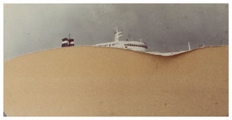 <i>Bastia</i>   
1976   
From the series <i>Kodachrome</i>   
Vintage c-print   
5 1/4 x 7 1/2 inches; 13 x 19 cm