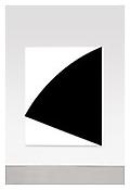 <i>Black Relief III</i>
2010
Oil on canvas, two joined panels
80 x 62 1/2 x 2 5/8 inches; 203 x 159 x 7 cm