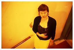 <i>Valerie on the stairs in yellow light, Paris</i>
2001
Cibachrome
30 x 40 inches; 76 x 102 cm