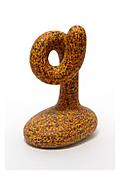 <i>Weezie</i>
2009
Fired and painted clay
15 1/2 x 9 x 12 inches
39 x 23 x 31 cm