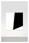 <i>Black Relief</i>
2009
Oil on canvas, two joined panels
60 x 60 x 2 5/8 inches; 152 x 152 x 7 cm
