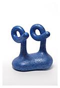 <i>The Pair</i>
2009
Fired and painted clay
16 1/2 x 16 1/2 x 10 inches
42 x 42 x 25 cm