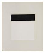 <i>Study for "Black over White"</i>
1965
Collage
17 x 14 inches; 43 x 36 cm