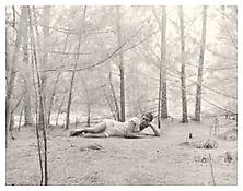 <i>Paul Thek in the Woods</i>
1957
Pigmented ink print
13 x 10 inches; 33 x 25 cm