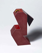 <i>Nail Polish and Lipstick </i>
1980   
Glazed ceramic   
9 3/8 x 6 3/4 x 2 5/8 inches
24 x 17 x 7 cm