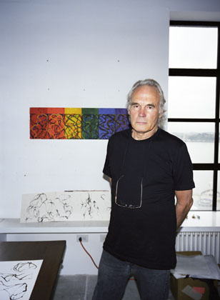 Brice Marden, photographed by Shawn Mortensen.