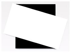 <i>White Diagonal II</i>
2008
Oil on canvas, two joined panels
66 1/2 x 91 inches; 169 x 231 cm