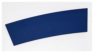 <i>Dark Blue Curves</i>
1997
Oil on canvas
54 1/4 x 118 inches; 138 x 300 cm