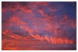 <i>Pink sky from airplane</i>
1999
Cibachrome
30 x 40 inches; 76 x 102 cm