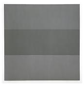 <i>Three Grays</i>
1975
Oil on canvas, three joined panels
108 x 108 inches; 274 x 274 cm