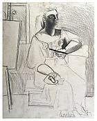 Arshile Gorky
<i>Untitled</i>
c.1930-31
Graphite on paper
24 1/8 x 19 1/4 inches; 61 x 49 cm