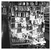Robert Adams
<i>Supermarket, Denver</i>
1973 
Gelatin-silver print
Image: 6 x 6 inches; 15 x 15 cm
Sheet: 14 x 11 inches; 36 x 28 cm