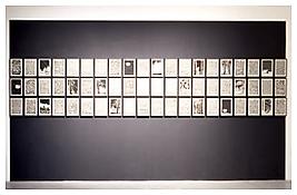 <i>1999</i> 
1998/2000
Ink on paper
60 parts: 11 5/8 x 8 1/4 inches
30 x 21 cm (each)