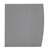 <i>Curved Gray Panel</i>
1977
Oil on canvas
100 1/2 x 91 3/4 inches; 255 x 233 cm