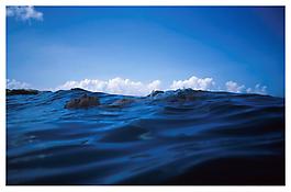 <i>Christine floating in the sea, St. Barth's</i>
1999
Cibachrome
30 x 40 inches; 76 x 102 cm
