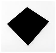 <i>Black Panel</i>
1996
Oil on canvas
59 3/4 x 64 1/2 inches; 151.8 x 163.8 cm
