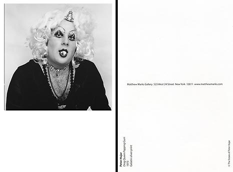 Drag Queen Popping Gum
1973
Gelatin silver print