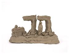 Peter Fischli / David Weiss
<i>One who left to learn fear</i>
1981
Unfired clay
12 x 6 x 6 inches; 31 x 15 x 15 cm