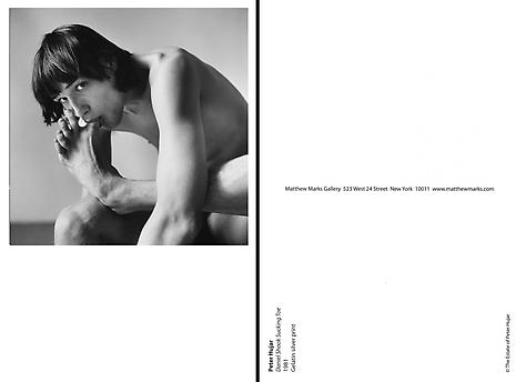 Daniel Shook Sucking Toe
1981
Gelatin silver print