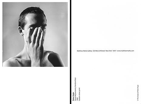 David Wojnarowicz, Hand on Face
1981
Gelatin silver print