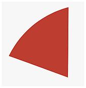 <i>Red Curved Panel</i>
1994
Oil on canvas
86 x 72 inches; 218.5 x 183 cm