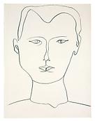 <i>Self-Portrait</i>
1949
Graphite on paper
14 1/4 x 10 1/2 inches; 36 x 26 cm