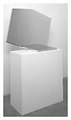 Ellsworth Kelly
<i>Mirrored Concorde</i>
1970–1971
Chrome-plated steel, with pedestal
Metal: 22 3/4 x 26 1/2 x 1 inches; 58 x 67 x 3 cm
Base: 28 1/2 x 25 3/4 x 13 1/2 inches; 73 x 65 x 34 cm