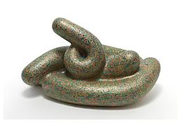 <i>Eskimo LA</i>
2009
Fired and painted clay
13 1/2 x 23 1/2 x 13 inches
34 x 60 x 33 cm