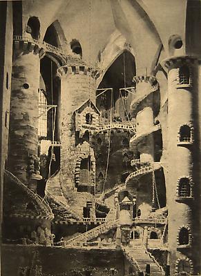 <i>Piranesi (state 1)</i>, 2008
photogravure on Somerset soft white, tea stained 
22 x 27.5 in. (55.9 x 69.9 cm)
signed and dated lower right
4.300 € including tax