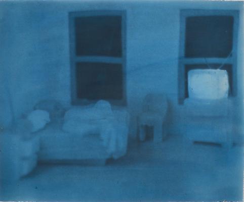 <i>Soap Bedroom with TV, 1997</i>
gum print on Somerset white paper
48,3 x 58,4 cm
edition of 2
1.750 € including tax