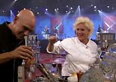 Iron Chef America: Symon/Burrell vs. Cora/Irvine