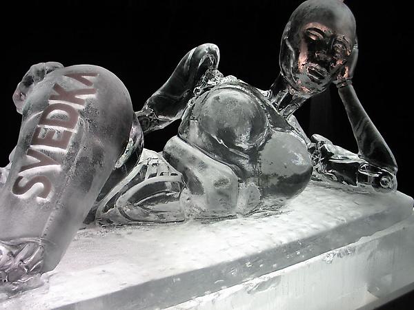 Svedka Fembot Sculpture