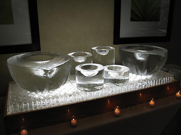 Teardrop Bowls & Pillars