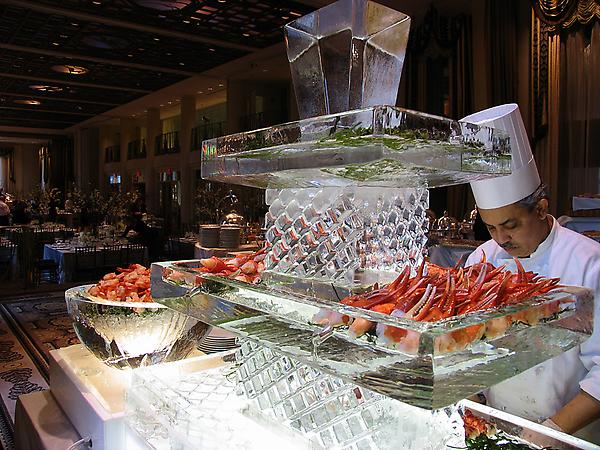 Three Tier Cascade Raw Bar
