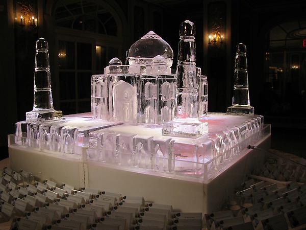 Taj Mahal Sculpture (Place Card Table)
Plaza Hotel, New York