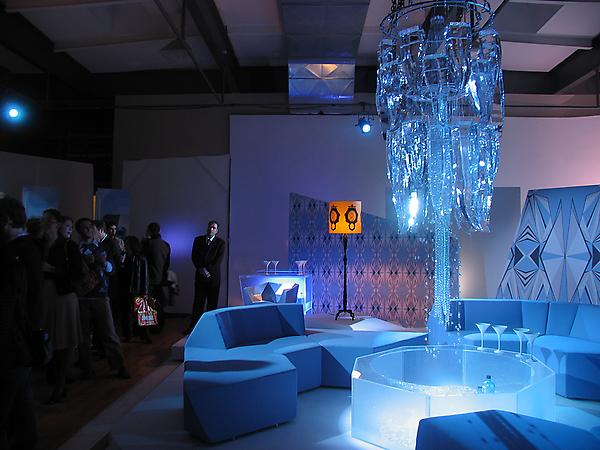 Ice Chandelier with Designer Eva Menz
New York, NY