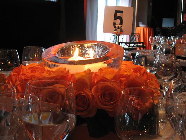 Ice Bowls with Floating Candles
Chelsea Piers, NY