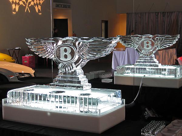 Bentley Logo Sculpture with Caviar Base
Manhattan Classic Car Club, NY