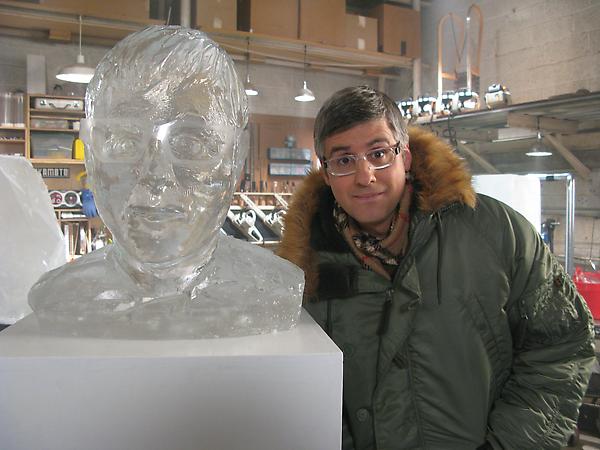 Mo Rocca Portrait Bust for Food(ography)