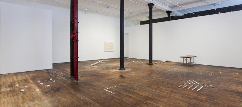 Installation: <i>Mel Bochner: Proposition and Process: A Theory of Sculpture (1968 - 1973)</i> photo © James Powers<br />
