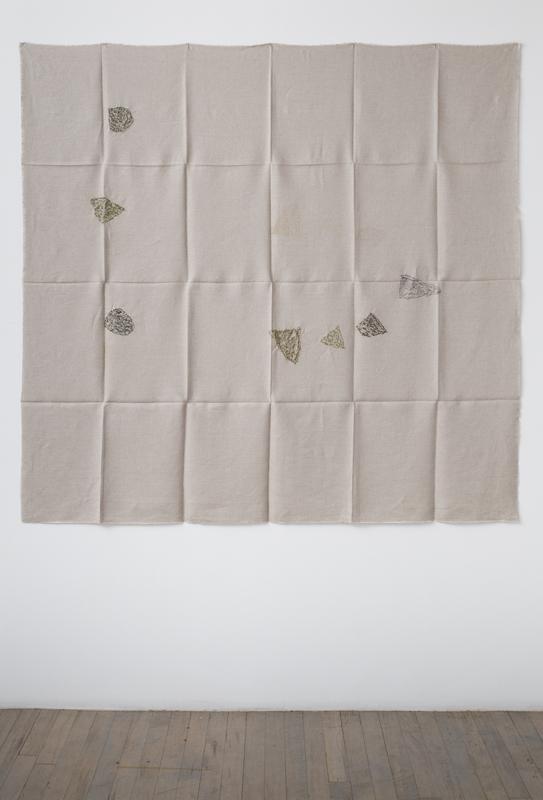 Helen Mirra<br />Hourly directional field notation, 22 July, Nackareservatet<br />2011<br />