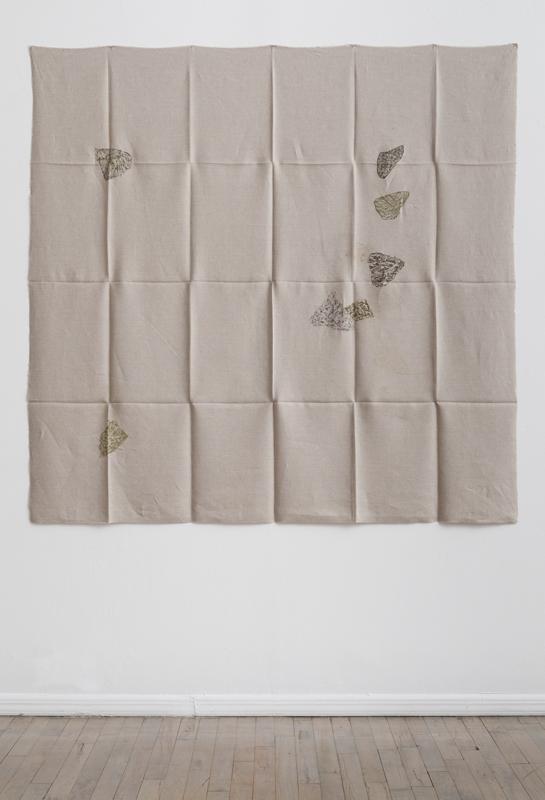 Helen Mirra<br />Hourly directional field notation, 24 July, Handen<br />2011<br />