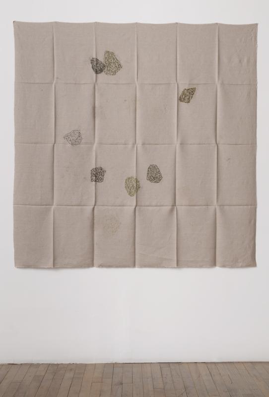 Helen Mirra<br />Hourly directional field notation, 8 August, Handen<br />2011<br />
